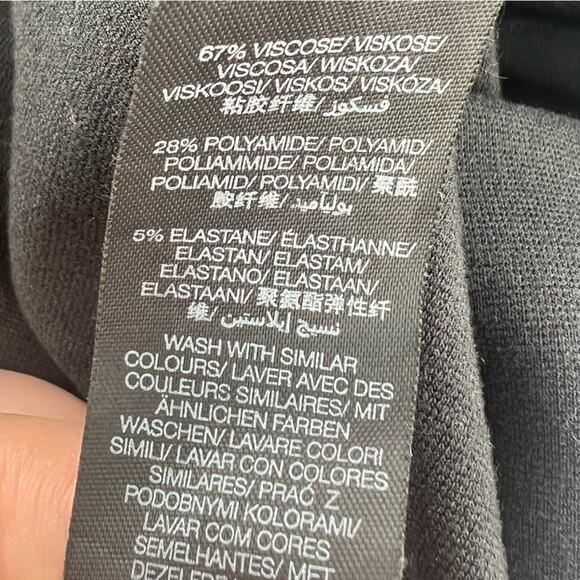 Sweaty Betty City Split Front Ponte Pant black sz 10 - Picture 7 of 9